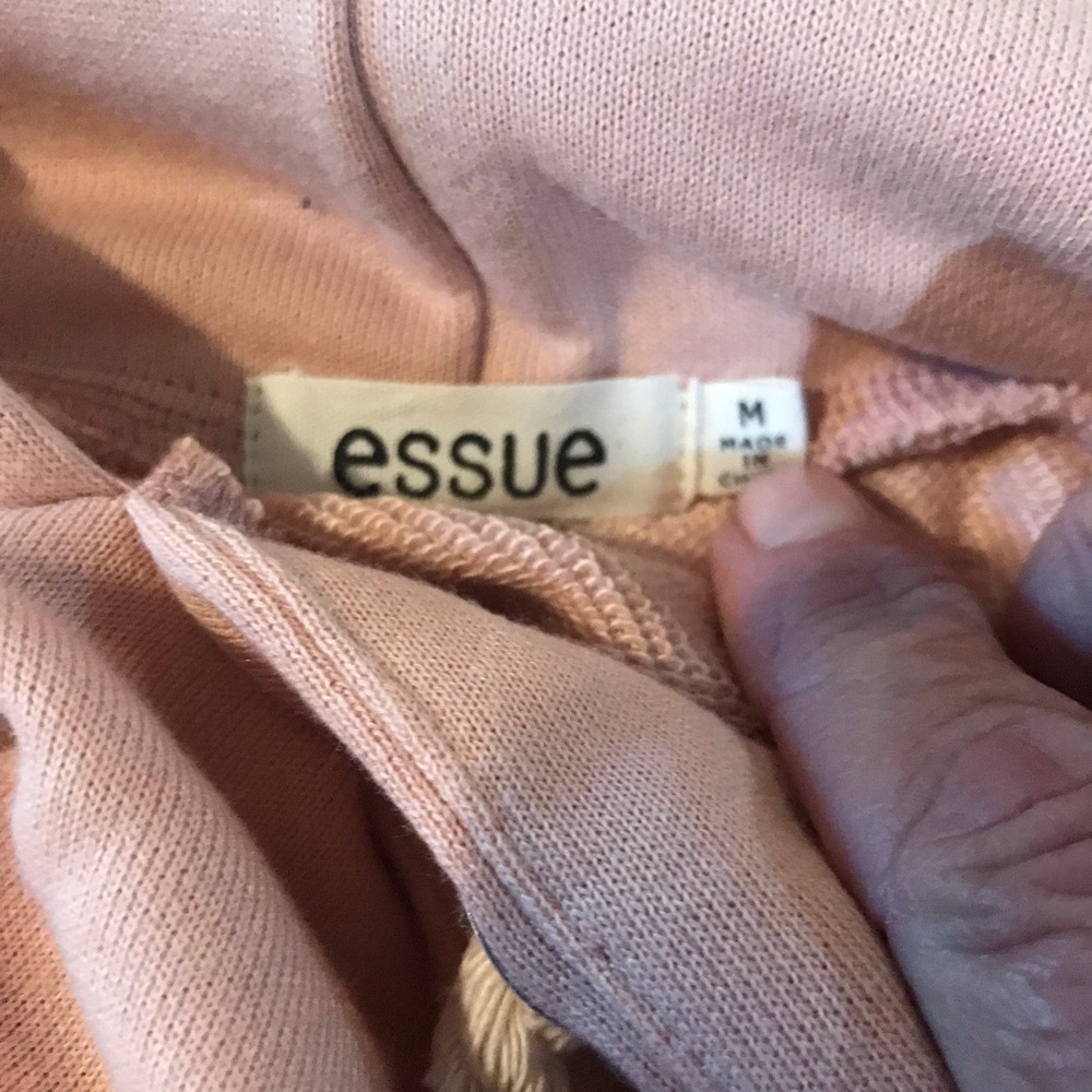 🌸Essue Oversized Cold Shoulder/Longer Length Hoodie - Picture 11 of 11